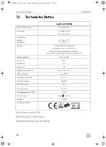 Preview for 46 page of Dometic CoolMatic CRD 50 Installation And Operating Manual