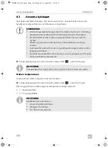 Preview for 178 page of Dometic CoolMatic CRD 50 Installation And Operating Manual