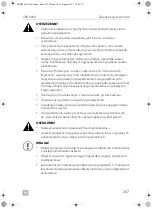 Preview for 247 page of Dometic CoolMatic CRD 50 Installation And Operating Manual