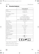 Preview for 265 page of Dometic CoolMatic CRD 50 Installation And Operating Manual