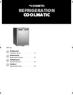 Preview for 1 page of Dometic COOLMATIC CRP40 Operating Manual