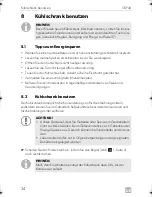 Preview for 34 page of Dometic COOLMATIC CRP40 Operating Manual