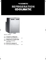 Dometic CoolMatic CRX 50 Installation And Operating Manual preview