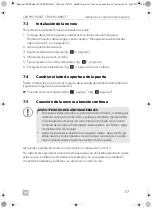 Preview for 57 page of Dometic COOLMATIC CRX PRO 0050T Installation And Operating Manual