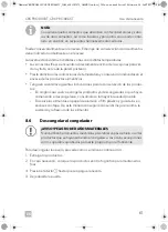 Preview for 61 page of Dometic COOLMATIC CRX PRO 0050T Installation And Operating Manual