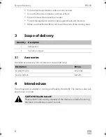 Preview for 6 page of Dometic Coolmatic RPD50 Installation And Operating Manual