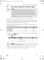 Preview for 19 page of Dometic COOLMATIC Series Installation And Operating Manual