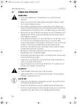 Preview for 34 page of Dometic COOLMATIC Series Installation And Operating Manual