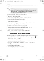 Preview for 47 page of Dometic COOLMATIC Series Installation And Operating Manual