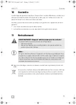 Preview for 71 page of Dometic COOLMATIC Series Installation And Operating Manual