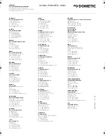 Preview for 324 page of Dometic CRD0050 Installation Manual