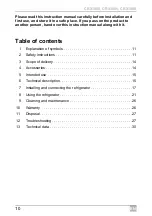 Preview for 10 page of Dometic CRX 1050 Installation And Operating Manual