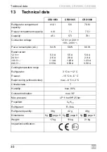 Preview for 30 page of Dometic CRX 1050 Installation And Operating Manual