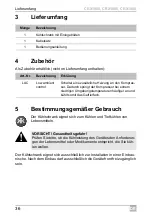 Preview for 36 page of Dometic CRX 1050 Installation And Operating Manual