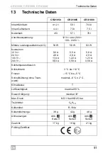 Preview for 51 page of Dometic CRX 1050 Installation And Operating Manual