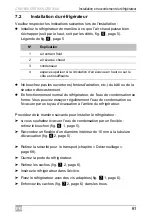 Preview for 61 page of Dometic CRX 1050 Installation And Operating Manual