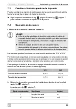 Preview for 85 page of Dometic CRX 1050 Installation And Operating Manual