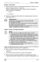 Preview for 111 page of Dometic CRX 1050 Installation And Operating Manual