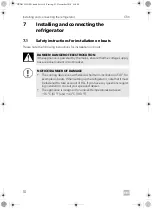 Preview for 10 page of Dometic CRX65D Installation And Operating Manual