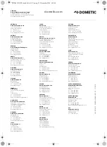 Preview for 32 page of Dometic CRX65D Installation And Operating Manual