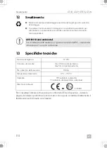 Preview for 110 page of Dometic CT 4050 Operating Manual