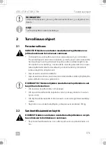 Preview for 173 page of Dometic CT 4050 Operating Manual