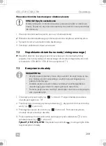 Preview for 209 page of Dometic CT 4050 Operating Manual