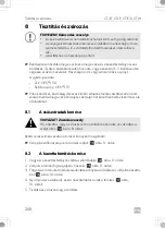 Preview for 258 page of Dometic CT 4050 Operating Manual