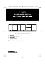 Preview for 1 page of Dometic DE15F Installation And Operating Manual