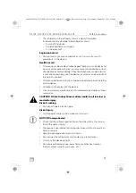 Preview for 21 page of Dometic DE15F Installation And Operating Manual