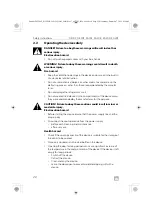 Preview for 22 page of Dometic DE15F Installation And Operating Manual