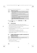 Preview for 31 page of Dometic DE15F Installation And Operating Manual