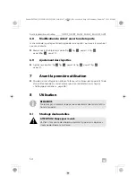 Preview for 54 page of Dometic DE15F Installation And Operating Manual