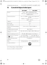 Preview for 40 page of Dometic DM 50NTE D Installation And Operating Manual