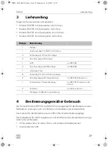 Preview for 29 page of Dometic DM50D Installation And Operating Manual