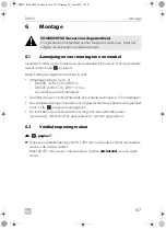 Preview for 107 page of Dometic DM50D Installation And Operating Manual