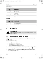 Preview for 137 page of Dometic DM50D Installation And Operating Manual