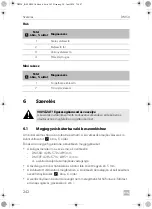 Preview for 242 page of Dometic DM50D Installation And Operating Manual