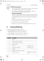 Preview for 13 page of Dometic DM50NTE UPOE Installation And Operating Manual