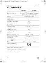 Preview for 64 page of Dometic DM50NTE UPOE Installation And Operating Manual