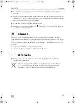 Preview for 77 page of Dometic DM50NTE UPOE Installation And Operating Manual