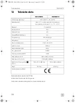 Preview for 120 page of Dometic DM50NTE UPOE Installation And Operating Manual