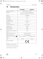 Preview for 133 page of Dometic DM50NTE UPOE Installation And Operating Manual