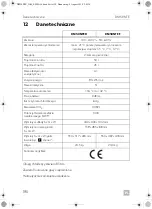 Preview for 190 page of Dometic DM50NTE UPOE Installation And Operating Manual