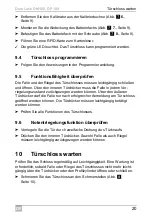 Preview for 20 page of Dometic DoorLock DM100 Installation And Operating Manual