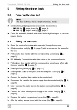 Preview for 32 page of Dometic DoorLock DM100 Installation And Operating Manual