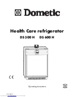 Preview for 1 page of Dometic DS 300 H Operating Instructions Manual