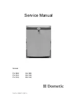 Dometic EA 3080 Service Manual preview