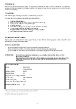 Preview for 5 page of Dometic EAW3220 Instructions For Using Manual