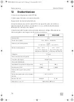 Preview for 70 page of Dometic ECOLINE RH 430NTE Installation And Operating Manual